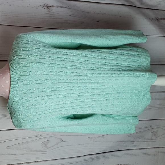 Talbots cable knit sweater - Picture 3 of 4